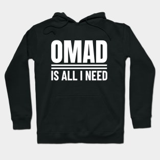 OMAD Is All I Need Fasting Hoodie